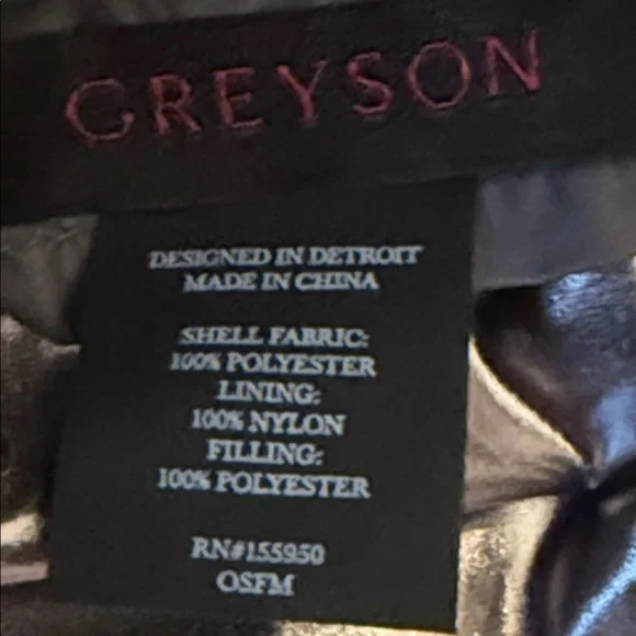 GREYSON NWT METALLIC EOS X HOODIE PERFORMANCE JACKET SIZE MEDIUM - Picture 6 of 7